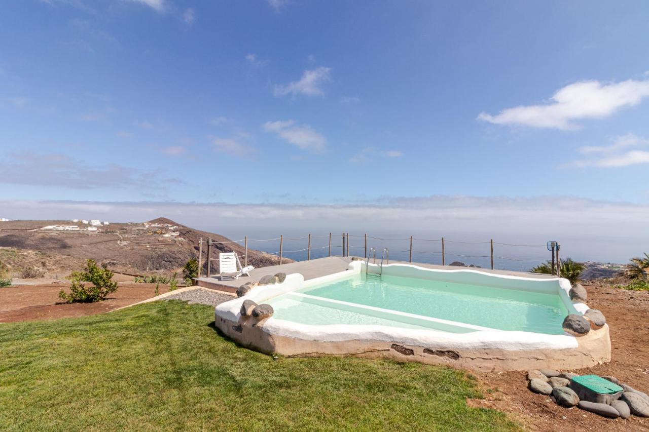 Flatguest Charming House + Pool + Terrace + Views Villa Santa Maria de Guia de Gran Canaria Luaran gambar