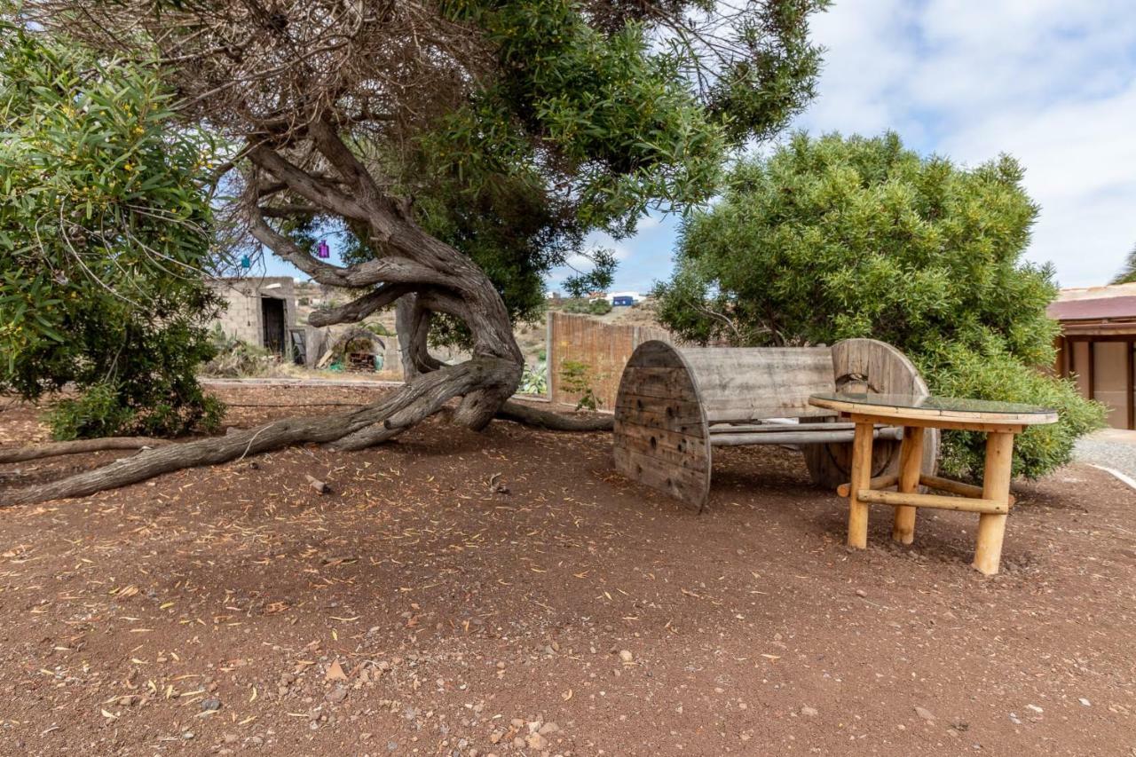 Flatguest Charming House + Pool + Terrace + Views Villa Santa Maria de Guia de Gran Canaria Luaran gambar