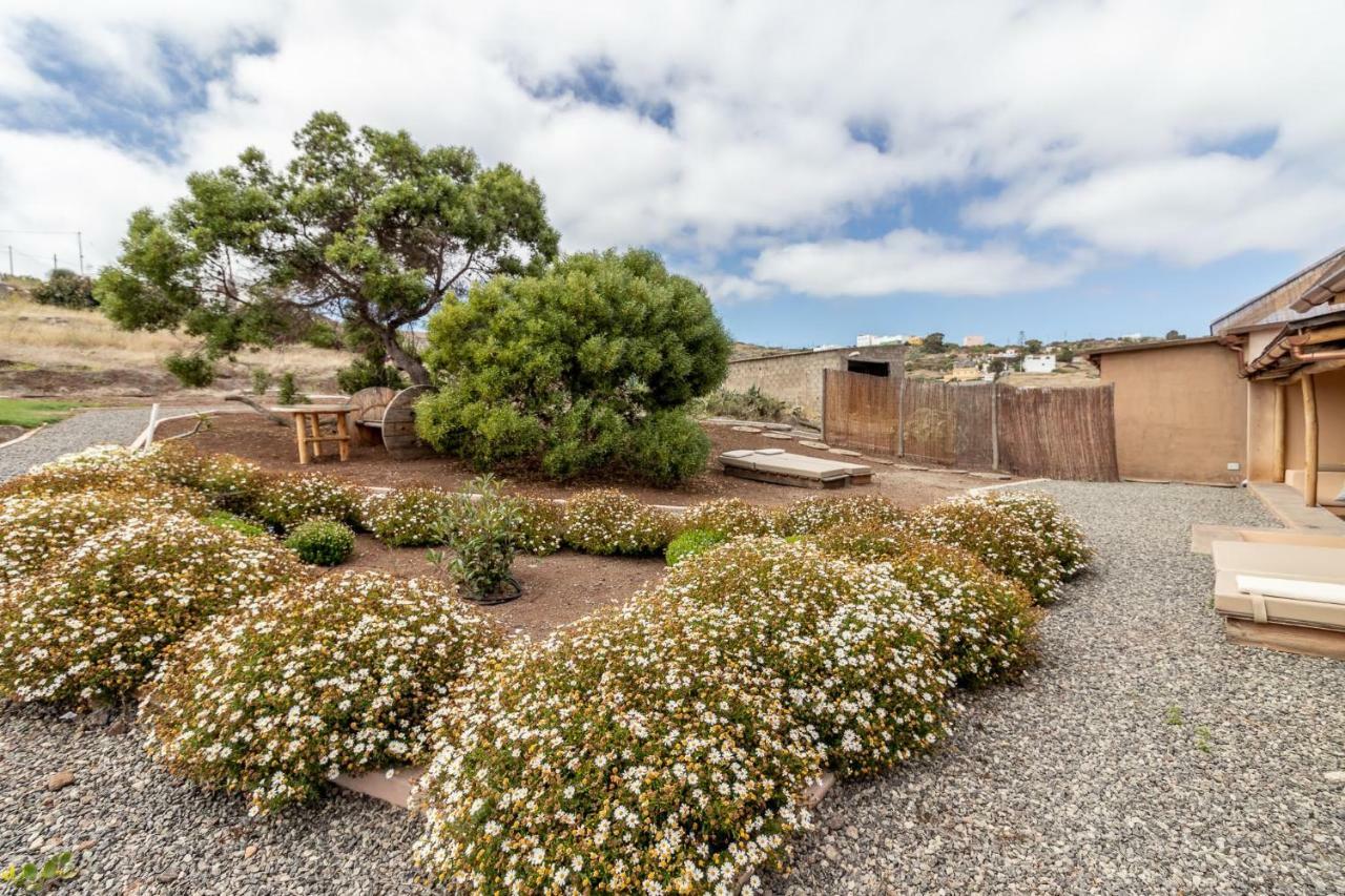 Flatguest Charming House + Pool + Terrace + Views Villa Santa Maria de Guia de Gran Canaria Luaran gambar