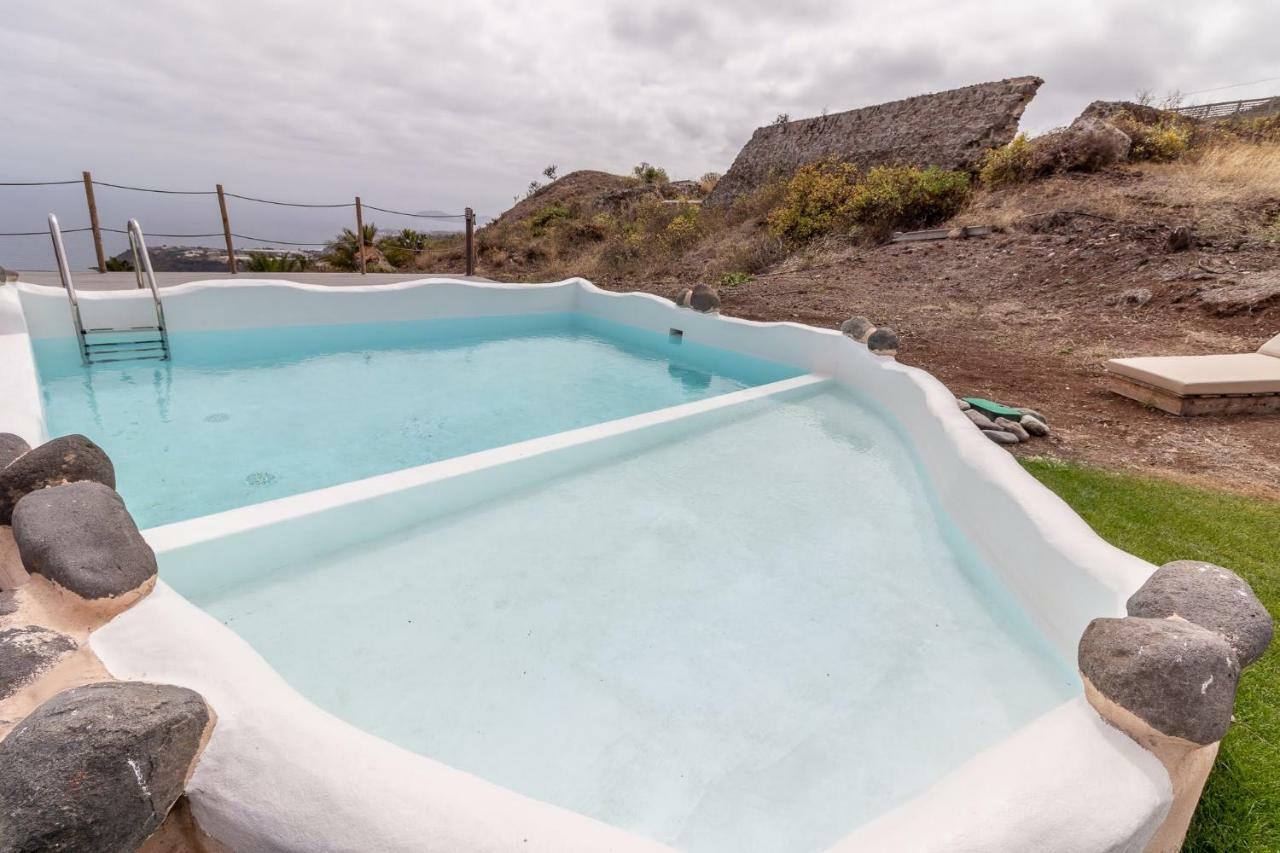 Flatguest Charming House + Pool + Terrace + Views Villa Santa Maria de Guia de Gran Canaria Luaran gambar