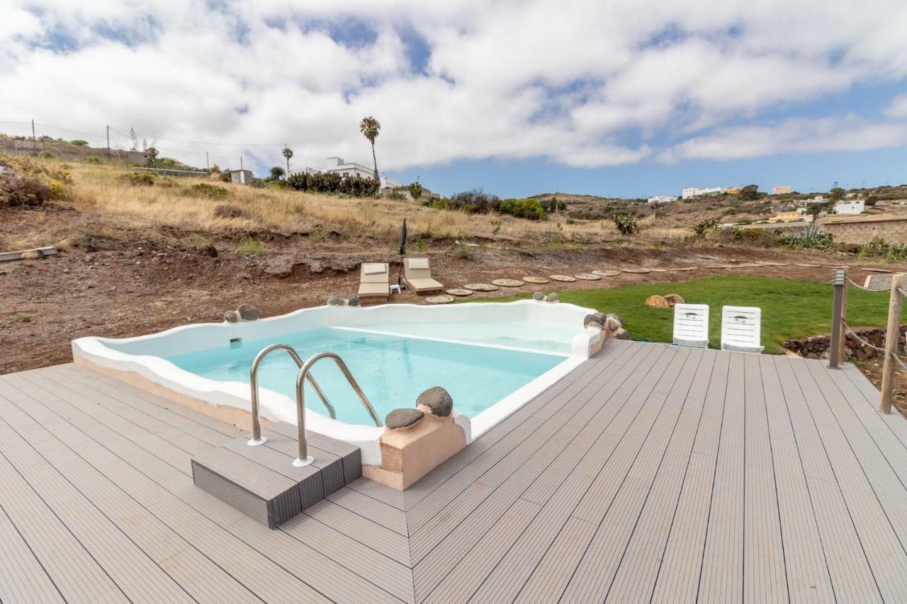 Flatguest Charming House + Pool + Terrace + Views Villa Santa Maria de Guia de Gran Canaria Luaran gambar